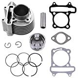 PRO BAT 57.5mm/2.25'' Bore Cylinder Kit with Piston for 4 Stroke GY6 150cc ATV 157QMJ Engine