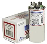 Carrier HC98KA036 - 35 + 5 uf 370 / 440 Volt Volt VAC AmRad Round Dual Run Capacitor , Made in the U.S.A.