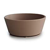 mushie Silicone Suction Bowl | BPA-Free Non-Slip Design (Natural)