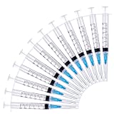Disposable 3ml Syringe with 23Ga 1.0 Inch Needle, Individual Package pack of 20