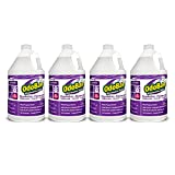 OdoBan Professional Disinfectant and Odor Eliminator Concentrate, 4-Pack, 1 Gallon Each, Lavender Scent