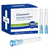 Careach (100PCS) - Syringe Needles 18 Gauge Needle16G 20G 21G 22G 23G 27G 30G 32G 25G 1 Inch Needle