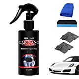 Car Scratch Repair Nano Spray, Car Nano Repairing Spray, Polishing Nano Coating Agent, Fast Repairing Scratch Spray - Scratch Removal For All Car Body (120ML-1PC)