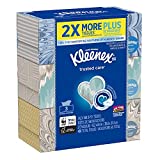 Kleenex Trusted Care White Facial Tissue, 160 2-Ply Tissues, (Pack of 3)