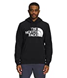 THE NORTH FACE Mens Half Dome Pullover Hoodie Sweatshirt, TNF Black/TNF White, Large
