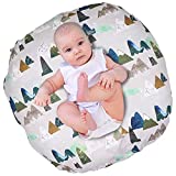 TANOFAR Mountains Newborn Lounger Pillow Cover, Lounger Cover for Boys Girls, Snugly Fit Infant Lounger for Baby, Infant Removable Slipcover, Breathable & Reusable (Lounger Pillow Not Included)