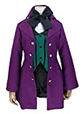 CLLMKL Alois Trancy Cosplay Custome Halloween Purpul Outfit Uniform (Women:Small)