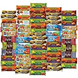 Healthy Snacks To Go (Care Package 66 Count) Healthy Mixed Snack Box & Snacks Gift Variety Pack  Arrangement for office or Home  Granola Bars