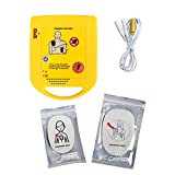 Mini AED Trainer, XFT Portable AED Training Kit Essentials AED Training Device in English, for Automated External Defibrillator Trainee Beginner(XFT-D0009)