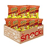 Cheetos Crunchy Flamin' Hot Cheese Flavored Snacks, 40 count (Pack of 1)