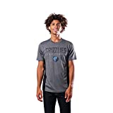 Ultra Game NBA Memphis Grizzlies Mens Active Tee Shirt, Charcoal Heather, XX-Large