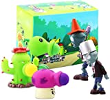 Maikerry 5 PCS PVZ 2 Series Toys Doll Characters Soft Vinyl Hard Plastic can Launch Figures,Great Gifts for Kids and Fans,Birthday and Christmas Party