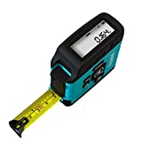 2-in-1 Digital Tape Measure - LCD Display 16Ft Tape Measure, USB Rechargeable Instant Data Display Tape Measure, 20 Groups Historical Memory for Accurate Measuring ACPOTEL