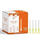 Disposable Luer Lock Needle 100Pack (20G-1IN)
