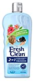 PetAg Fresh 'n Clean 2-in-1 Oatmeal & Baking Soda Formula Pet Shampoo and Conditioner - Protein Infused Conditioning Shampoo - 18 Fl Oz - Tropical Fresh Scent