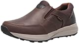 Nunn Bush Men's Excursion Waterproof Moccasin Toe Slip-On with KORE Comfort Technology Loafer, Brown Crazy Horse, 10