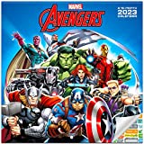 Marvel Avengers Calendar 2023 -- Deluxe 2023 Avengers Comics Wall Calendar Bundle with Over 100 Calendar Stickers (MCU Gifts, Office Supplies)