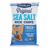 Lundberg Rice Chips Made with Organic Grains, Sea Salt, 6-Ounce Bags (Pack of 12) ( Value Bulk Multi-pack)