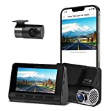 70mai True 4K Dash Cam A800S with Sony IMX415, Front and Rear, Built in GPS, Super Night Vision, 3'' IPS LCD, Parking Mode, ADAS, Loop Recording, iOS/Android App Control