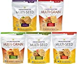 Crunchmaster Multi- Seed Crackers - Party Pack 5 Asst / 4 Oz Bags Gluten Free