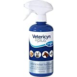 Vetericyn Plus Dog Wound Care Hydrogel Spray | Healing Aid and Wound Protectant, Sprayable Gel to Relieve Dog Itchy Skin, Safe for All Animals. 16 ounces