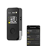 APEXFORGE Laser Measure Pro with Bluetooth, 5 Modes, Virtual Ruler, Real-time Measuring, USB-C Rechargeable, Vibration Response, 850 mAh, LED Color Screen, Unlimited Storage, 164 ft, 1/16 Inch