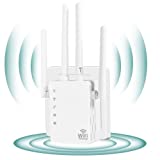 WiFi Extenders Signal Booster for Home Cover Up to 8000 sq. ft & 35 Devices, WiFi Extender 1200Mbps, WiFi Amplifier WiFi Range Extender, WiFi Booster, Internet Booster, WiFi Extender Booster
