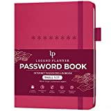 Legend Planner Password Book with Alphabetical tabs. Internet Address & Password Keeper Logbook. Pocket Size 4.0"x5.5", Journal Notebook for Password Organization & Saving Website Logins - Hot Pink