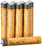 Amazon Basics (Pack of 8) AAAA Alkaline High-Performance Batteries, 1.5 Volt, 3-Year Shelf Life