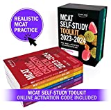 MCAT Self-Study Toolkit 2023-2024, Set Includes Books, 6 Online Practice Tests, and 3,000-Question Practice Bank (Kaplan Test Prep)