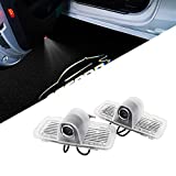 2 Pcs Car LED Projector Door Shadow Light Welcome Light Laser Emblem Logo Lamps Kit Puddle Lights LED Courtesy Step Lights Ground Lamp HD Kit Replacement for (Accord 7/8 (2008-2012), Accord)