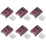 ALMOCN 6PCS DRV8825 Stepstick Stepper Motor Driver Module with Heat Sink for 3D Printer RepRap RAMPS 1.4,Purple