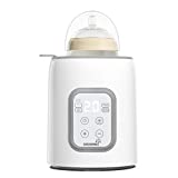 Bottle Warmer, GROWNSY 8-in-1 Fast Baby Milk Warmer with Timer for Breastmilk or Formula, Accurate Temperature Control, with Defrost, Sterili-zing, Keep, Heat Baby Food Jars Function