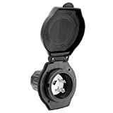 RecPro RV 30 Amp Inlet | RV Power Inlet Receptacle (Black)