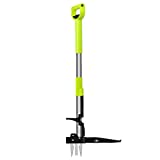 Gardtech Stand Up Weeder Puller, 40-47inch Long Handle Weed Puller, Deluxe 4-Claws Weed Removal Weeding Tool - 2022 Upgraded Heavy Duty Steel Shaft