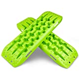 X-BULL New Recovery Traction Tracks Tire Ladder for Sand Snow Mud 4WD (Peak Green)