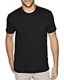 Next Level Apparel 6410 Mens Premium Fitted Sueded Crew Tee - Black44; Large