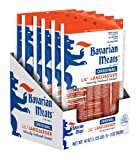 Bavarian Meats Lil' Landjaeger German Style Smoked Sausage Snack Sticks, 3 Ounce (Pack of 6)