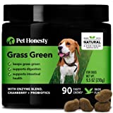 Pet Honesty Grass Green Grass Burn Spot Chews for Dogs - Dog Pee Lawn Spot Saver Treatment Caused by Dog Urine - Cranberry, Apple Cider Vinegar, DL-Methionine Grass Treatment Rocks - 90 Chews (Duck)