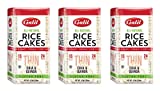 Galil Ultra-Thin Rice Cakes with Chia & Quinoa Pack of 3 | All-Natural, Non-GMO, Low Fat, Gluten-Free Rice Cakes 3.5oz.