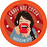 Crave Beverages Hot Chocolate Compatible with 2 K-Cup Brewers, Mexican Spice Cocoa, 40 Count