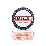 Solid Bare Copper Wire Round, Bright, Dead Soft, 108 Feet, 5OZ 20 Gauge (Choose 10 to 30 ga.)