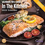 2023 In The Kitchen Monthly Wall Calendar by Bright Day, Calendars For A Cause, 12 x 12 Inch, Delicious Food Photography