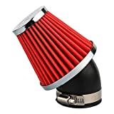 NIBBI Motorcycle Air Filter,Universal Air Filters for Dirt Bike,48mm breather filter fit for HONDA, YAMAHA, SUZUKI, ATV, SSR, TTR, Pit, Bike, Mini Bike, GY6, AJS