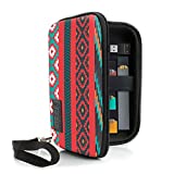 USA GEAR Vape Case - Vape Pen Case with eCigarette and Pod Travel Storage - Water Resistant, Wrist Strap, Compact Design, Hard Shell Exterior - Compatible with Vape Pens & More Vape Device- Southwest