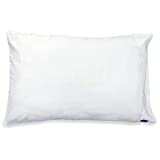 DryZzz White Standard Towel Pillowcase | Absorbent Microfiber Pillow Case for Wet Hair | Cooling Pillow Case | 2-in-1 Patented Design | Hair & Skin Pillow Case Protector | Pillow Cases Standard Size