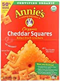 Annies Homegrown Organic Cheddar Squares Baked Snack Crackers, 11.25 Oz (pack Of 6)