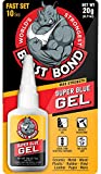 Beast Bond Super Glue - Max Strength Adhesive for Plastic, Wood, Metal, Ceramic, Rubber, Leather, Paper - Long-Lasting Professional Grade Cyanoacrylate - 0.71 Ounce (20g), Pack of 1