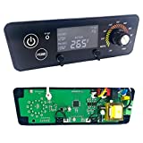 Meatender Control Board with Upgraded Circuit Board Replacement for Pit Boss Wood Pellet Grill Tailgater P7-340 / Lexington P7-540 / Classic P7-700 / Austin XL P7-1000 / 440FB1 Matte Black