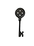 Coraline KEY To The Other World Skeleton Key Props Neil Gaiman Matte Black Treasure Chest